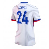 Maglia Calcio Francia Ibrahima Konate #24 Seconda Divisa Donna Europei 2024 Manica Corta